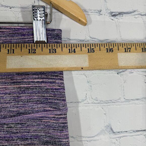 Lululemon Space Dye Leggings Women Size 6 Camo Lavender Gym Running Athletic - Picture 9 of 13